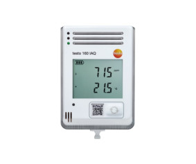 testo 160 IAQ - testo 160 IAQ – WiFi-логгер данных с дисплеем и встроенными сенсорами температуры, влажности, CO2 и атмосферного давления
