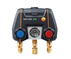 testo 550i - Цифровой манометрический коллектор с 2-х ходовым блоком клапанов и Bluetooth, управляемый через приложение
