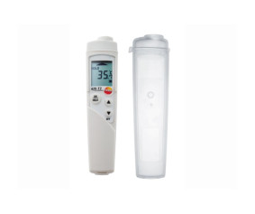 testo 826-T2 - Инфракрасный термометр для пищевого сектора с лазерным целеуказателем (оптика 6:1)