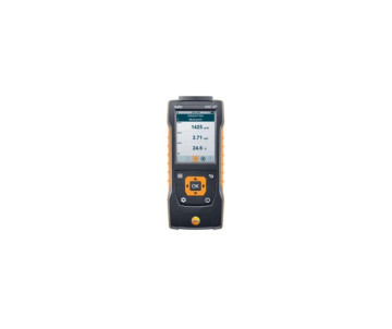 testo 440 dP - Прибор для измерения скорости и оценки качества воздуха в помещении со встроенным сенсором дифференциального давления