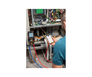 testo 557s Комплект 1 - Умный цифровой манометрический коллектор и беспроводные зонды вакуума и температуры